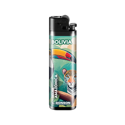 Encendedor Ronson Colourlite Bolivia - Selva Amazónica