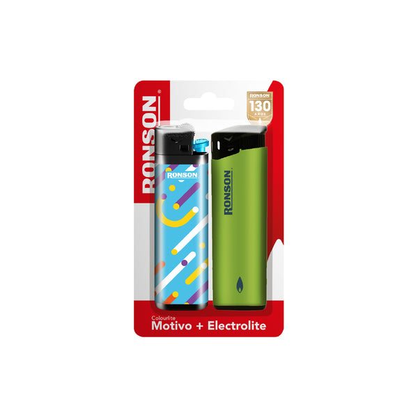 Pack Ronson Colourlite Motivos + Electrolite
