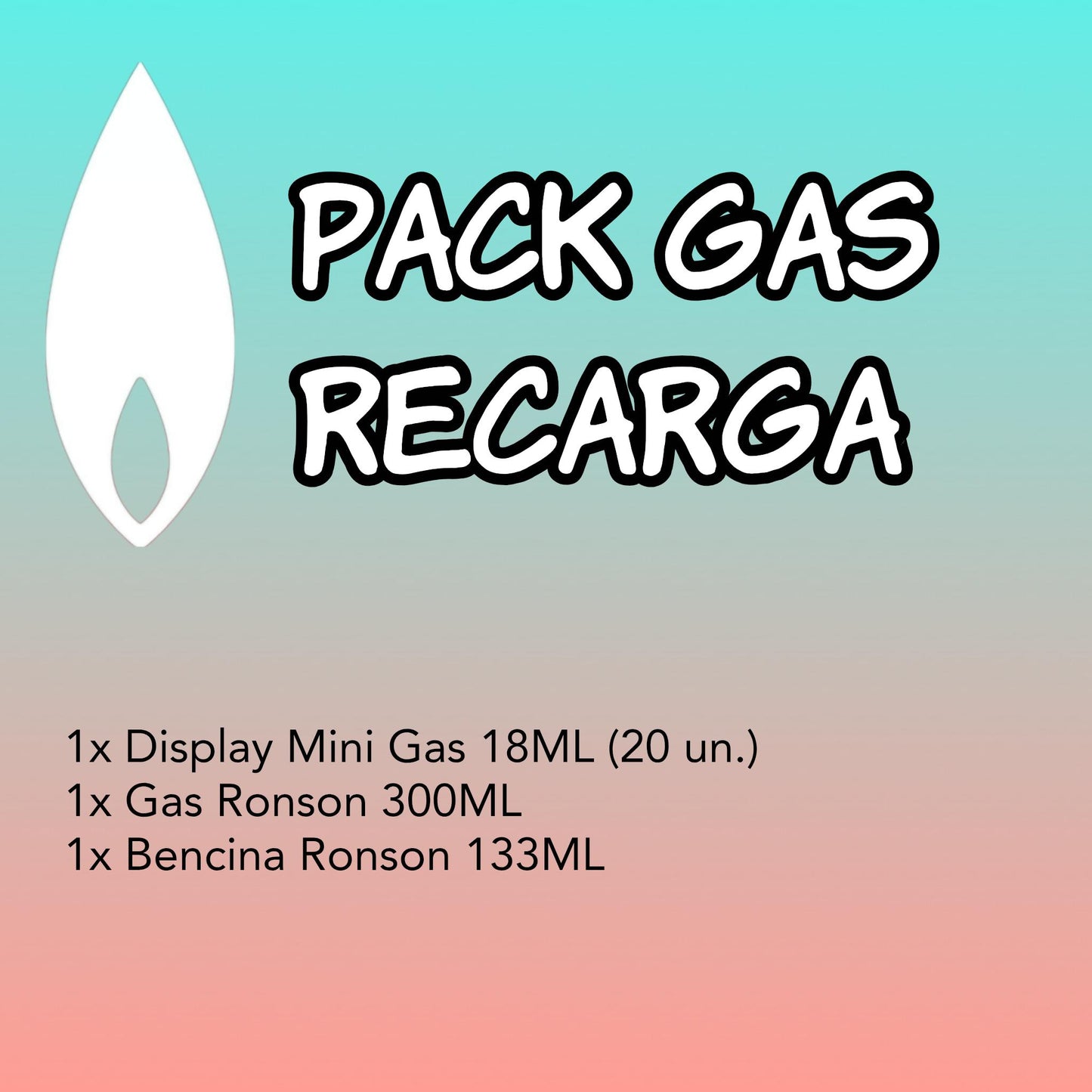 Pack Recarga Ronson